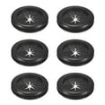 thumbnail image 1 of Uxcell 6-Pack Grommets de Goma para Cableado Grommet de Agujero de Escritorio en Forma de Pétalo de 35 mm, 1 of 1