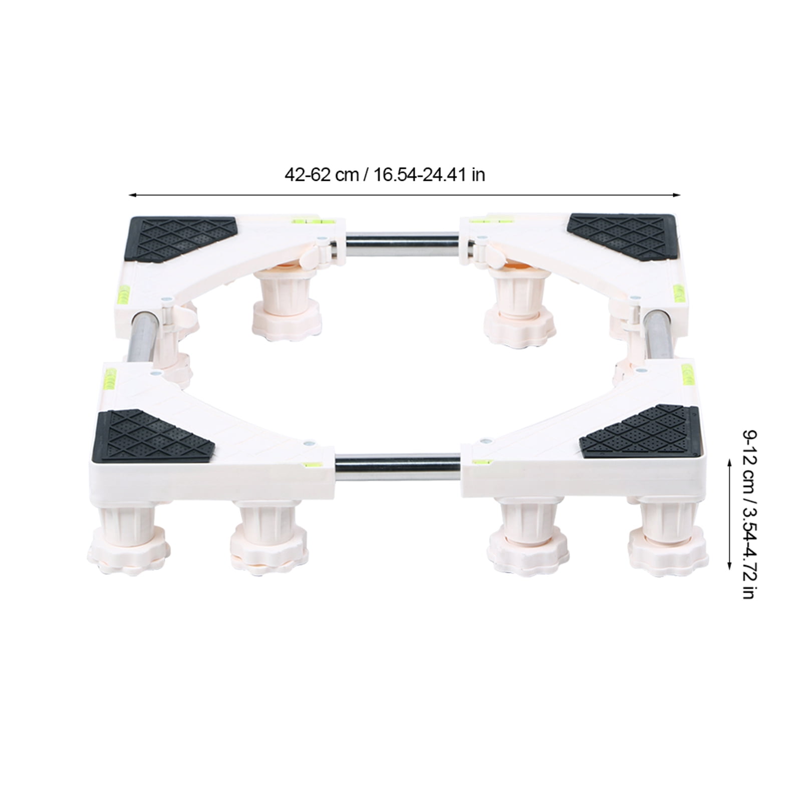 Riousery 12 Feet Washing Machine Base Stand Holder Rack Strong Bearing for Automatic Washing Machine