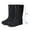Black, variant on Rain Boots Women Women's Mid Calf Rain Boot Waterproof Garden Shoes Fashion Rubber Boot Anti-Slipping Rainboots Blue 7(39)