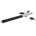 thumbnail image 1 of Cerradura Retráctil Para Volante De Automóvil En Forma De U, Antirrobo, Resistente, De Alta Resistencia, Resistente Al Aserrado, Seguridad, Cerradura Universal Para Volante Con 3 Llaves Para Yuarrent VI003944-00, 1 of 6