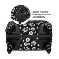 thumbnail image 2 of Disketp Daisies Flowers Elastic Travel Luggage Cover Travel Suitcase Protective Cover For Trunk Case Apply To 18''-32'' Suitcase Cover-Large, 2 of 7