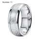 thumbnail image 3 of Anillo de suministro de acero inoxidable, joyería de piedra para hombre, accesorio de adorno para fiesta de boda, coleccionables, regalo de Ropa, zapatos y accesorios Miscelánea Plateado 11 # Sonducket  AP015022-06, 3 of 6