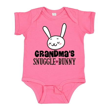 

Inktastic Grandma Snuggle Bunny Easter Outfit Gift Baby Boy or Baby Girl Bodysuit