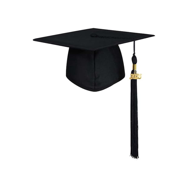 Bachelor'S Graduation Hat School Unisex Student Graduation Cap For Adult Baseball Caps Black One Size