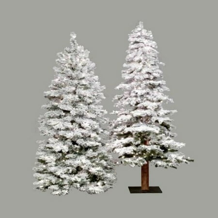 6 ft flocked spruce alpine medium pre lit christmas tree 6 ft flocked spruce alpine medium pre lit christmas tree