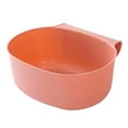 thumbnail image 1 of Poubelle Suspendue pour Cabine en Plastique, Panier de Rangement, Bacs à Ordures (Rose), 1 of 8