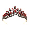 thumbnail image 1 of MasteelfCA Wedding Rhinestone Crown Tiara Delicate Beautiful Party Supply Rhinestone Crown, 1 of 7