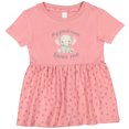thumbnail image 3 of Inktastic My Great Aunt Loves Me Elephant Girls Baby Dress, 3 of 5