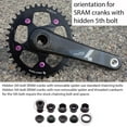 thumbnail image 3 of Wolf Tooth Components 5x110BCD CX/Road (Flat Top) Chainring, 40T - Blk, 3 of 7