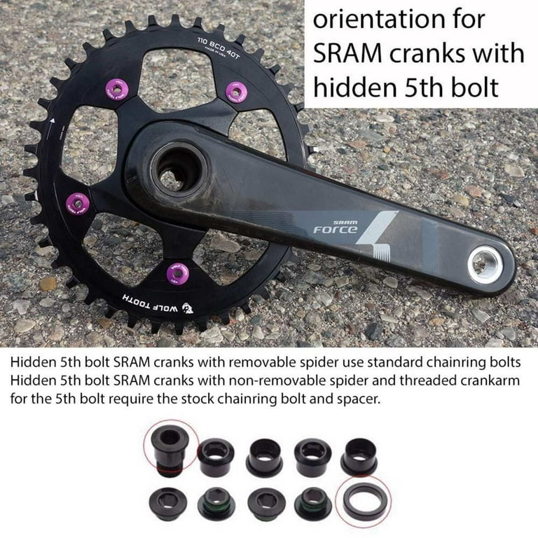 Wolf Tooth 110 BCD Gravel, CX and Road Chainring - 48t, 110