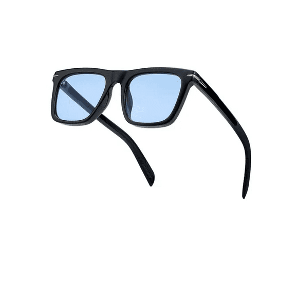 Lentes De Sol Xtellar azul Cuadrados Con Protección Uv400 De Moda Unisex