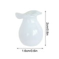 thumbnail image 3 of Mini Ceramic Vase Fridge Magnet Set | 3D Decorative Stickers for Refrigerator & Metal Surfaces | Cute Home Kitchen Decor | Small Gift for Friends & Family, 3 of 6