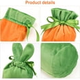thumbnail image 3 of VETPW 6 Easter Bags Easter Bunny Bags Carrot Bags, Easter Bunny Bags with Ears Velvet Bunny Bags Bunny Ear Bags Easter Gift Bags Easter Sweet Bags Easter Party Bags Candy Bags for Easter Decorations, 3 of 7