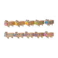 thumbnail image 3 of 10 piezas de bloques de construcción de madera para niños pequeños Montessori Habilidad motora fina de colores, juguetes educativos de aprendizaje, 3 of 9