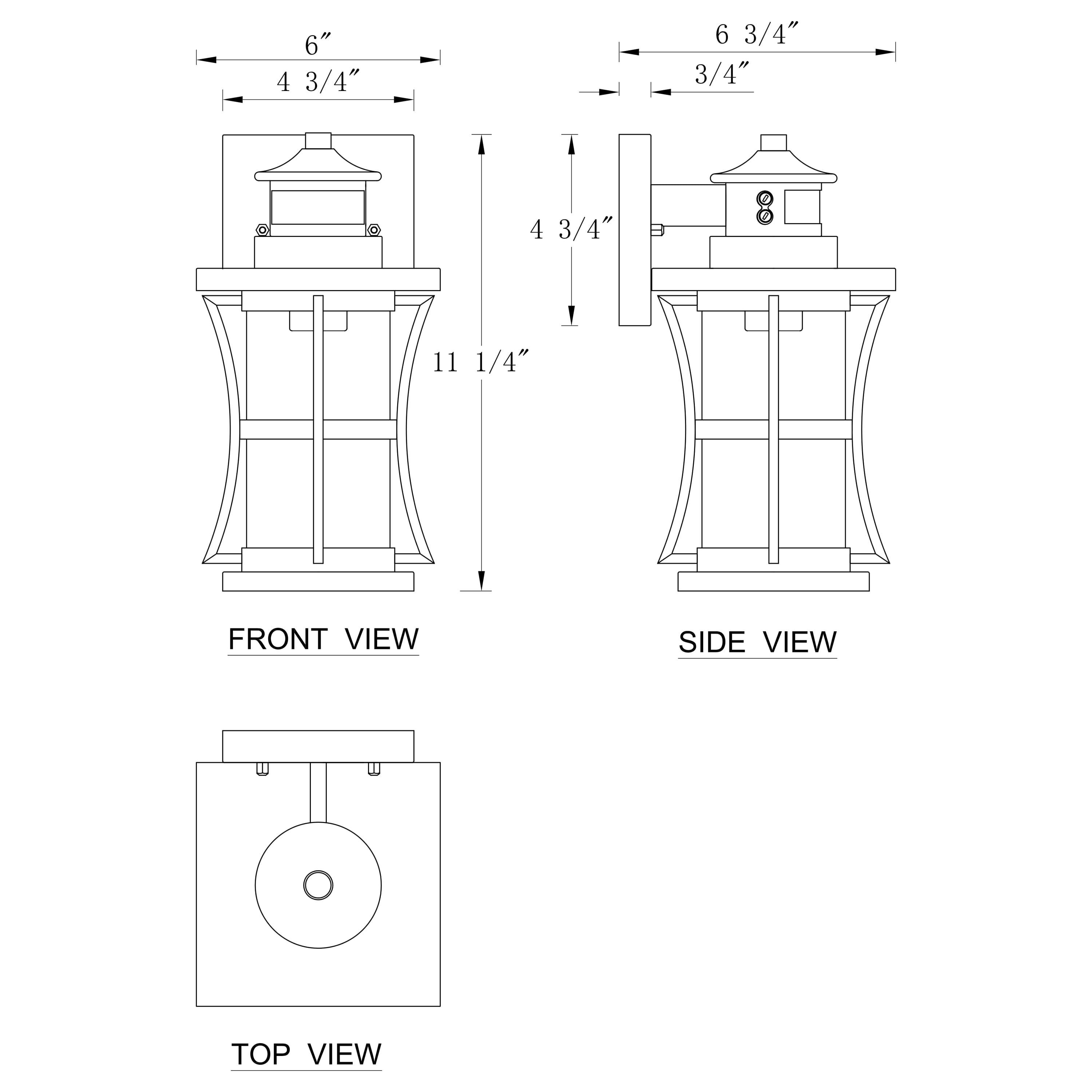 C Cattleya 2-Pack 11.25in. Motion Sensor Outdoor Wall Sconce, Dusk to Dawn Exterior Light Fixtures with Seeded Glass