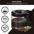 thumbnail image 4 of 14-Cup Coffee Pot Replacement Carafe Compatible with Mr. Coffee 14-Cup Programmable Coffee Maker, Model #: BVMC-PC14-CARAFE. 1 Pack, 4 of 6