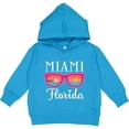 thumbnail image 2 of Inktastic Miami Florida Vacation Beach Trip Toddler Hoodie, 2 of 4