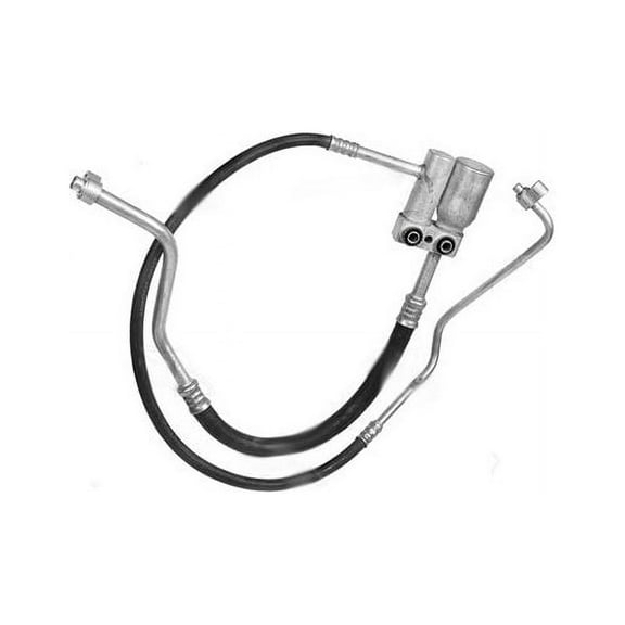 A/C Discharge / Suction Hose Assembly - Compatible with 1999 - 2002 GMC Sierra 1500 4.3L V6 2000 2001