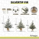 thumbnail image 4 of Árboles De Navidad Artego Set de 3 piezas 70-85-100cm Polietileno PE, 4 of 7