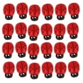 thumbnail image 2 of BIMZUC 100PCS Small Wooden Insect Stickers Mini Ladybugs Decorative Sticker for Embellishment Card Making Crafts, 2 of 7