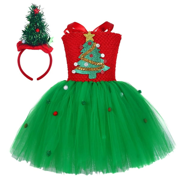 De Reno Trajes NavideÃ±o Para NiÃ±as Vestimenta De Navidad Para NiÃ±