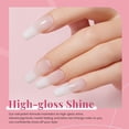 thumbnail image 6 of Gel Nail Polish, 5Ml Blossom (Clear Blooming Gel) - No-Wipe Top Coat & Reinforced Base Gel Set, Manicure Nail Gel Polish 5Ml, Nail Polish Easter Mother'S Day Nail Care Makeup Organizers, 6 of 9