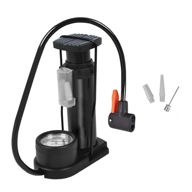 Inflador de bomba de pie para bicicleta, minibomba Universal para bicicleta, bomba de bicicleta precisa, bomba de neumático para globo, bicicleta de Bomba con manómetro