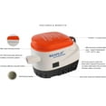 thumbnail image 5 of SEAFLO 12V AUTOMATIC SUBMERSIBLE BOAT BILGE WATER PUMP 750GPH 4 Year Warranty!!, 5 of 6