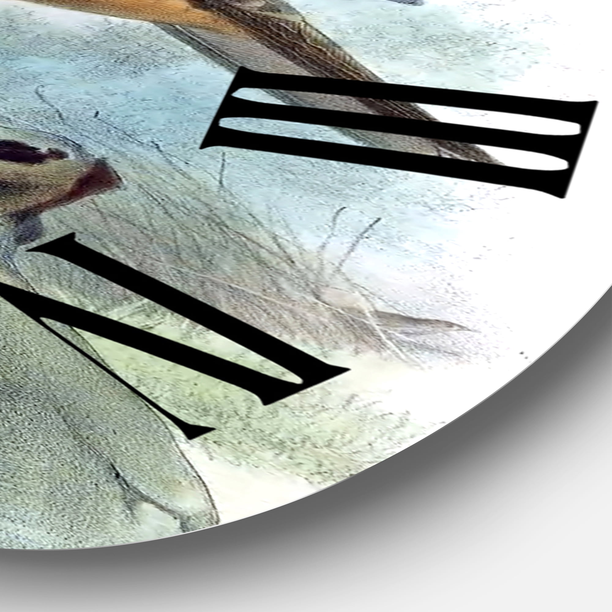 Designart 1 in Traditional Wall Clock