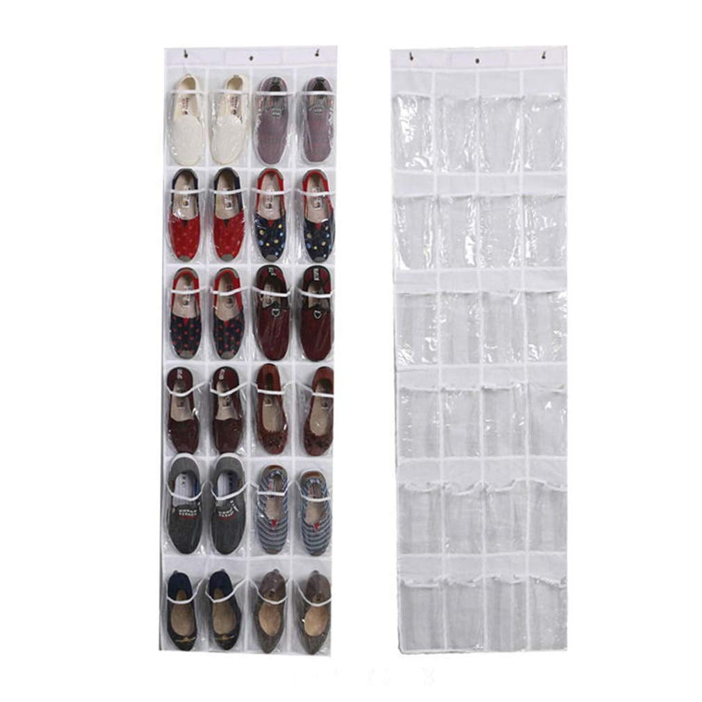 Set of 20-No Command strips Floating Sneaker Display Clear Plastic Wall Mount 