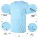 thumbnail image 4 of pstuiky camisetas para hombre, Camisa/camiseta informal de verano para hombre, con cuello redondo y botones lisos, para uso diario y al aire libre camisetas de hombre l, 4 of 8