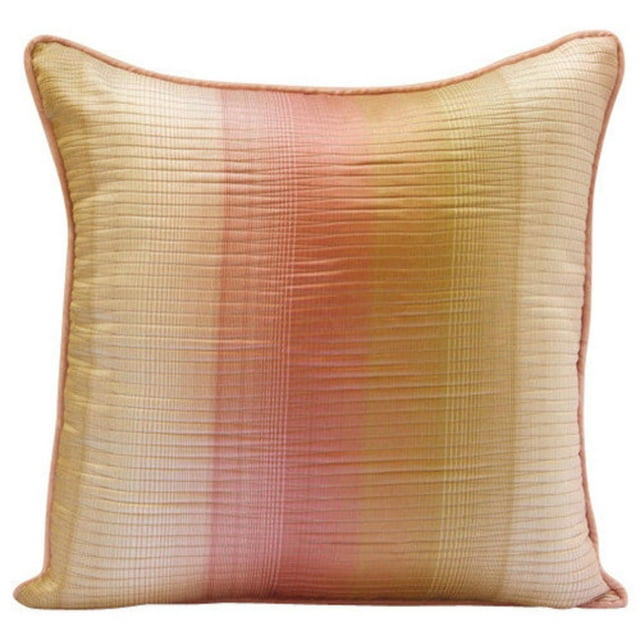 Euro Sham Pillow Cover, Decorative Pink European Sham Covers 26x26 inch