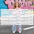thumbnail image 4 of UAYOTSE Girls Fall Knit Sweater + Jeans 2Pcs Set Fashionable School Daily Wear Outfit Size 6-7 Years, 4 of 9