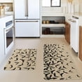thumbnail image 2 of Bats Halloween Kitchen Mats Set of 2, Beige Home Decor Low-Profile Kitchen Rugs for Floor - 17x29 and 17x47 Inch, 2 of 6