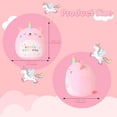 thumbnail image 3 of XC Unicorn Cat Plush Kawaii Birthday Cat Plushies Pillow Cat Stuffed Animal Toy Soft Plushie Doll Gifts for Kids Decor(Caticorn, 8 Inch), 3 of 9