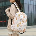 thumbnail image 4 of MesaSe Large Capacity Fashionalbe Commuter HStudent Backpack Korean BackPack(red), 4 of 6