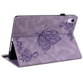 thumbnail image 3 of Allytech iPad mini 6 Case, Mini 6 iPad 8.3-inch Case Cover, Premium PU Leather Shockproof Auto Sleep Wake Slim Full Protection Kickstand Case Cover for Apple iPad mini 6 2021, Purple, 3 of 6