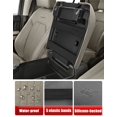 thumbnail image 2 of KBH Center Console Cover for 2015-2020 Ford F150 / 2017-2022 F250-F550 / 2018-2024 Expedition, PU Leather Truck Interior Accessories Middle Console Cover, Gray, 2 of 7