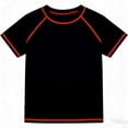 thumbnail image 2 of Girls' Rash Guard Sun Protection Swimming Shirt Athletic Girls Tops 11-12 Years, 2 of 3