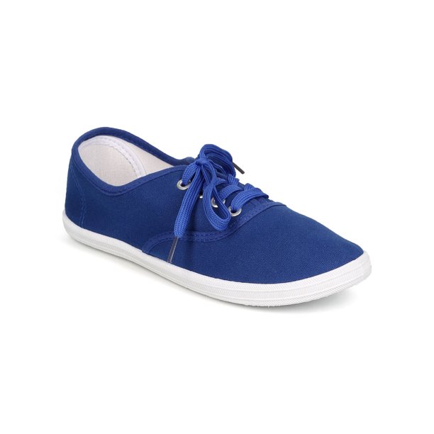 lemon canvas shoes