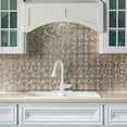 thumbnail image 6 of FASÄDE Traditional Style 1 Decorative Vinyl Backsplash 15 sq ft Kit in Cashmere, 6 of 7