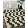 thumbnail image 2 of Ahgly Company Indoor Rectangle Contemporary Brown Abstract Area Rugs, 6' x 9', 2 of 6