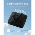 thumbnail image 5 of LOVEVOOK Puffer Tote Bag for Women,15.6in Laptop Work Tote with 40oz Cup Holder, Nurse Teacher Bag with Zip,10 Pockets, 5 of 8