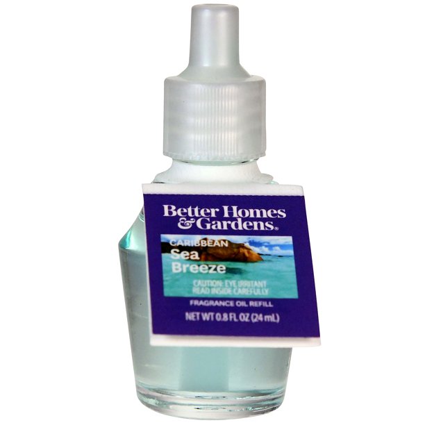 Caribbean Sea Breeze Fragrance Oil Refill, Better Homes & Gardens, 24