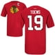 Chicago Blackhawks Jonathan Toews Reebok NHL Player Name & Number T-Shirt – image 1 sur 2