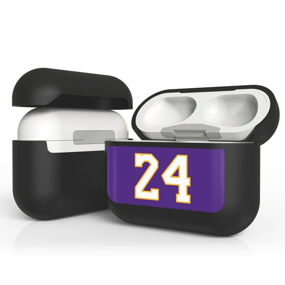 Beyond Cell Black Shock Proof Cover Compatible With Apple Airpods Pro Charging Case - Purple 24