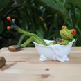 thumbnail image 2 of Resin Creative 3D Frog In The Bathtub Figurine Home Office Table Decor Gift, 2 of 6