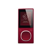 Microsoft Zune - Digital player - 4 GB - glossy red