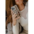 thumbnail image 2 of Walli Cases Pecan Cream Phone Case for iPhone 16 Pro Max with Wallet, Kickstand & Finger Strap, 2 of 11