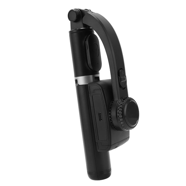 Estabilizador Vlogging, Antivibración Teléfono Selfie Stick Estabilizador Trípode Disparo Horizontal Vertical Aleación De Aluminio ABS Con Luces De Relleno Dobles Para